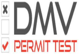The database image is text that says DMV Permit Test