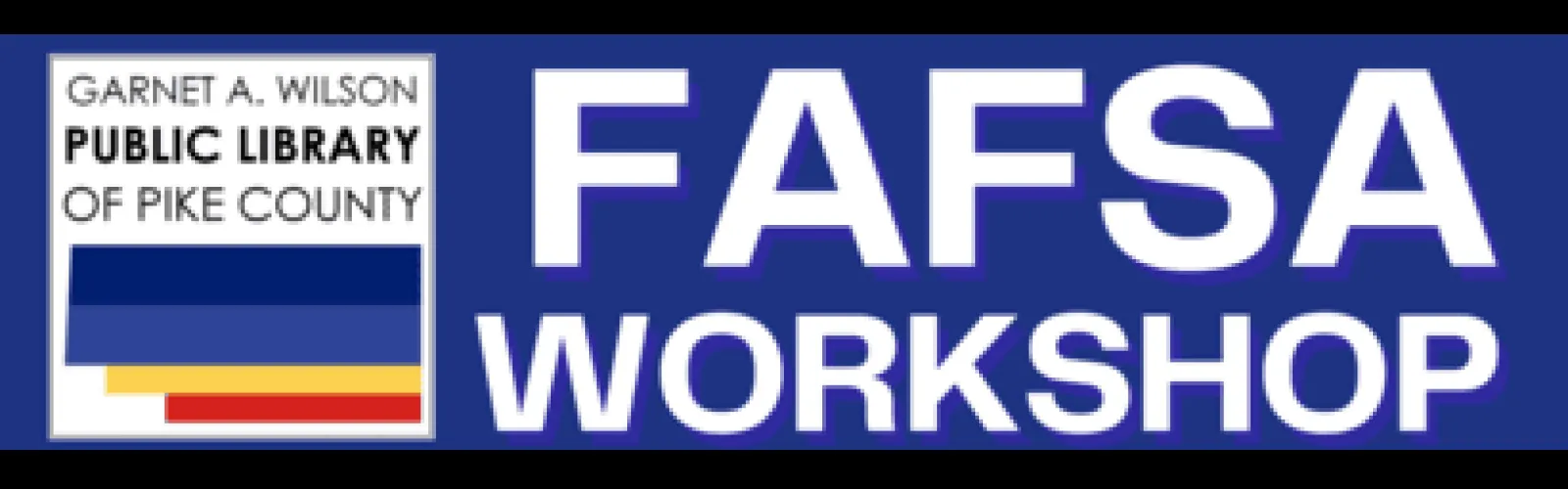 Library Logo FAFSA Workshop